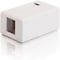 C2G KEYSTONE SURFACE MOUNT BOX 1-PORT WHT 3831 - alternate 1